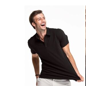 Swet Taylor ALL-IN Polo – Black – Men’s Small